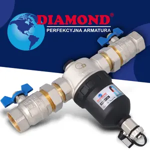 Filtr magnetyczny z separatorem zanieczyszczeń 1 1/4'' DN32