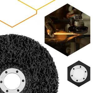 Tarcza ścierna z włókniny 125 mm × 22.23 mm T27 czarna, delikatny