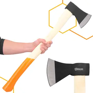  Siekiera z drewnianym trzonkiem 1200 g