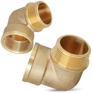 Kolano mosiężne 5/4'' GW x 5/4'' GZ