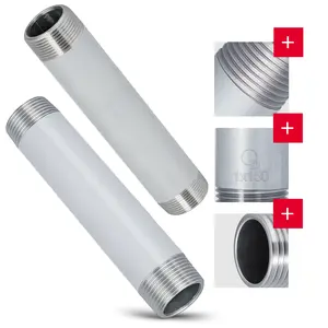 Rura stalowa gwintowana 1'' GZ x 1'' GZ 150 mm