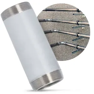Rura stalowa gwintowana 2'' GZ x 2'' GZ 150 mm