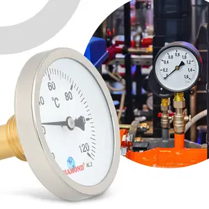 Termometr 40 mm 0 - 120 °C przyłącze 1/4'' tylne