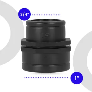 Złączka linii nawadniania 3/4'' GW x 1'' GW