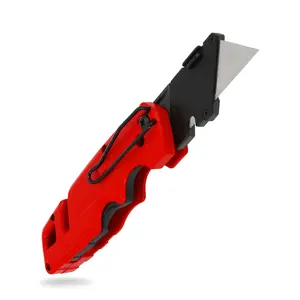 Nóż FASTBACK™ z metalowym uchwytem i przechowywanym ostrzem Milwaukee®
