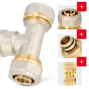 Trójnik PEX skręcany 20x1/2''x20 GW