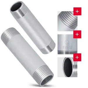 Rura stalowa gwintowana 1'' GZ x 1'' GZ 100 mm