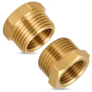 Złączka mosiężna 1/4'' GW x 1/2'' GZ