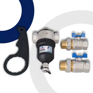 Filtr magnetyczny z separatorem zanieczyszczeń 1 1/4'' DN32