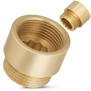 Przedłużka mosiężna 3/4'' GW x 3/4'' GZ x 15 mm