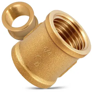 Złączka mosiężna 6/4'' GW x 6/4'' GW
