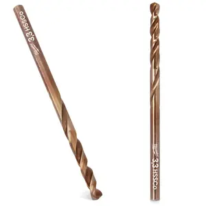 Wiertła do metalu HSS-G RED COBALT 3,3 mm