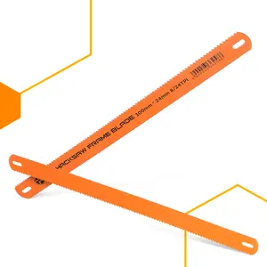 Brzeszczot dwustronny do metalu 24 TPI i drewna 8 TPI 300 mm x 24 mm x 0,5 mm