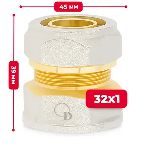 Złączka PEX skręcana 32x1'' GW