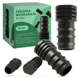  Zaślepka wciskana PE 25 mm - 10 szt.