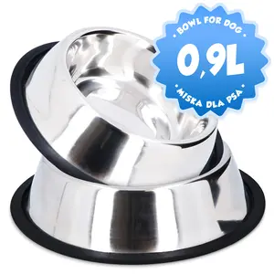 Metalowa miska na gumie 0,9 l