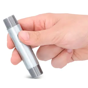 Rura stalowa gwintowana 1/2'' GZ x 1/2'' GZ 100 mm