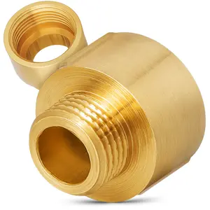 Złączka mosiężna 1'' GW x 1/2'' GZ