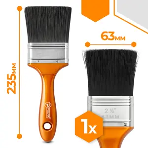 Pędzel płaski Lakra 63 mm