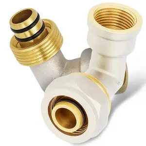 Kolano PEX skręcane 20x1/2'' GW