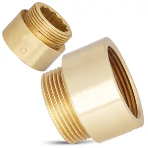 Przedłużka mosiężna 1'' GW x 1'' GZ x 20 mm