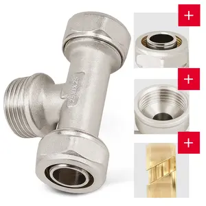 Trójnik PEX skręcany 25x1x25 GZ