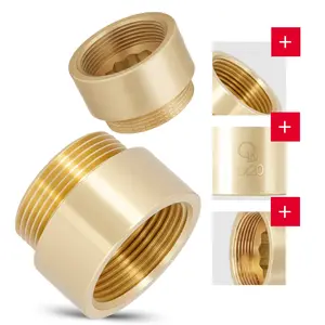 Przedłużka mosiężna 1'' GW x 1'' GZ x 20 mm