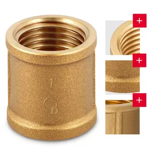 Złączka mosiężna 1'' GW x 1'' GW