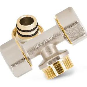 Trójnik PEX skręcany 20x3/4''x20 GZ