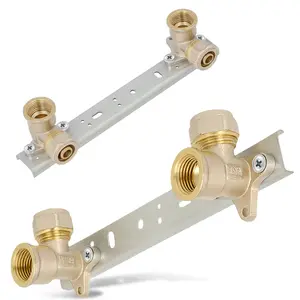 Listwa montażowa PEX skręcany do baterii 16x1/2'' GW 150 mm