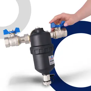 Filtr magnetyczny z separatorem zanieczyszczeń 1'' DN25