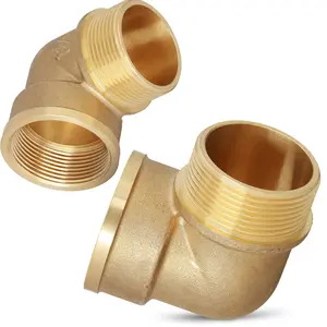 Kolano mosiężne 6/4'' GW x 6/4'' GW