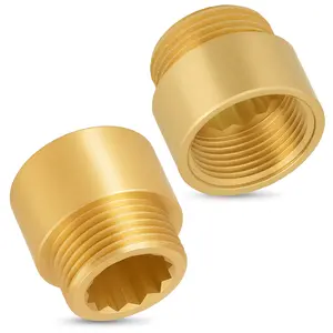  Złączka mosiężna 3/4'' GW x 1/2'' GZ