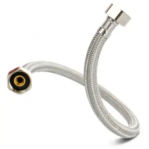 Przyłącze wody do spłuczki elastyczne 1/2" L-500