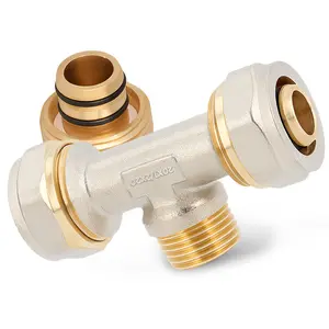 Trójnik PEX skręcany 20x1/2''x20 GZ