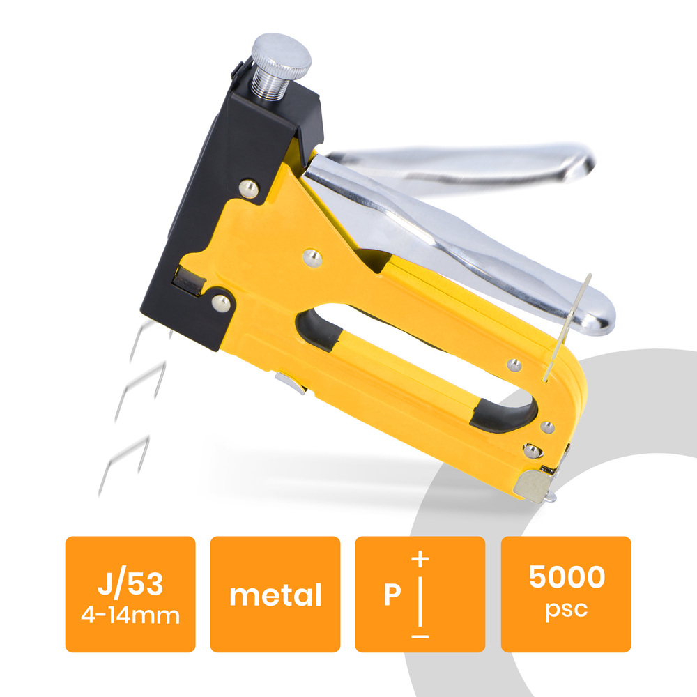 Tacker für Holz Handtacker mit 3000 Klammern 3 in 1 Tackerpistole Set