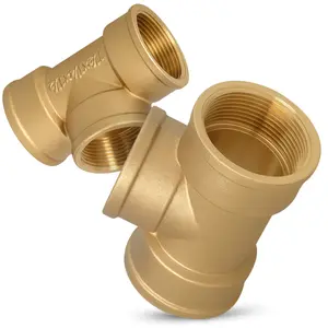 Trójnik mosiężny 6/4'' GW x 5/4'' GW x 6/4'' GW