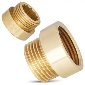 Przedłużka mosiężna 1/2'' GW x 1/2'' GZ x 10 mm