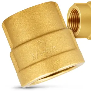 Złączka mosiężna 1/2'' GW x 3/8'' GW