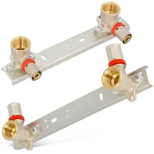 Listwa montażowa PEX zaprasowywana do baterii 16x1/2'' GW 150 mm