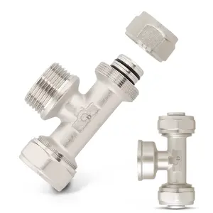 Trójnik PEX skręcany 25x1x25 GZ