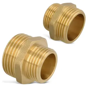 Złączka mosiężna 1'' GZ x 1/2'' GZ