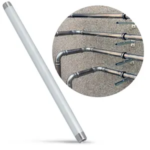 Rura stalowa gwintowana 3/4'' GZ x 3/4'' GZ 400 mm