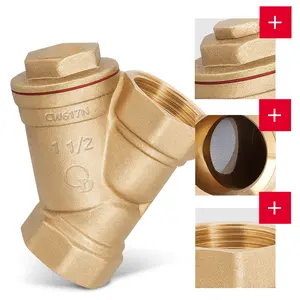 Filtr do wody skośny 1 1/2'' GW x 1 1/2'' GW