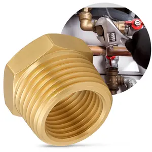 Złączka mosiężna 1/4'' GW x 1/2'' GZ