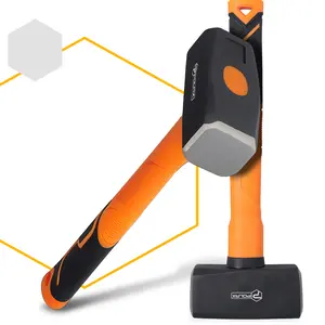 Młotek kamieniarski z trzonkiem z włókna szklanego 1500g