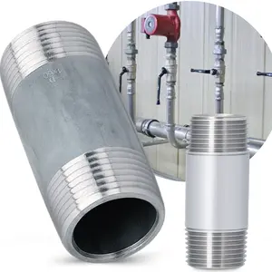 Rura stalowa gwintowana 1'' GZ x 1'' GZ 60 mm
