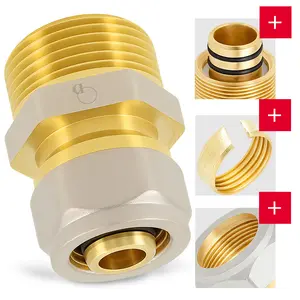 Złączka PEX skręcana 16x3/4'' GZ