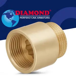 Przedłużka mosiężna 3/4'' GW x 3/4'' GZ x 20 mm