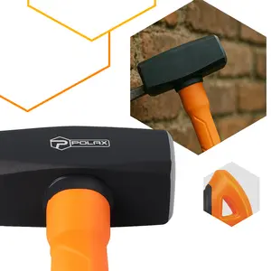 Młotek kamieniarski z trzonkiem z włókna szklanego 1500g